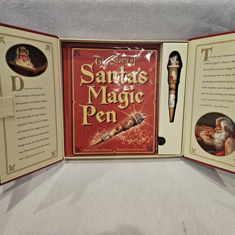 Hallmark Santa's Magic Pen Gift Set - Red and White - Picture 2 of 4